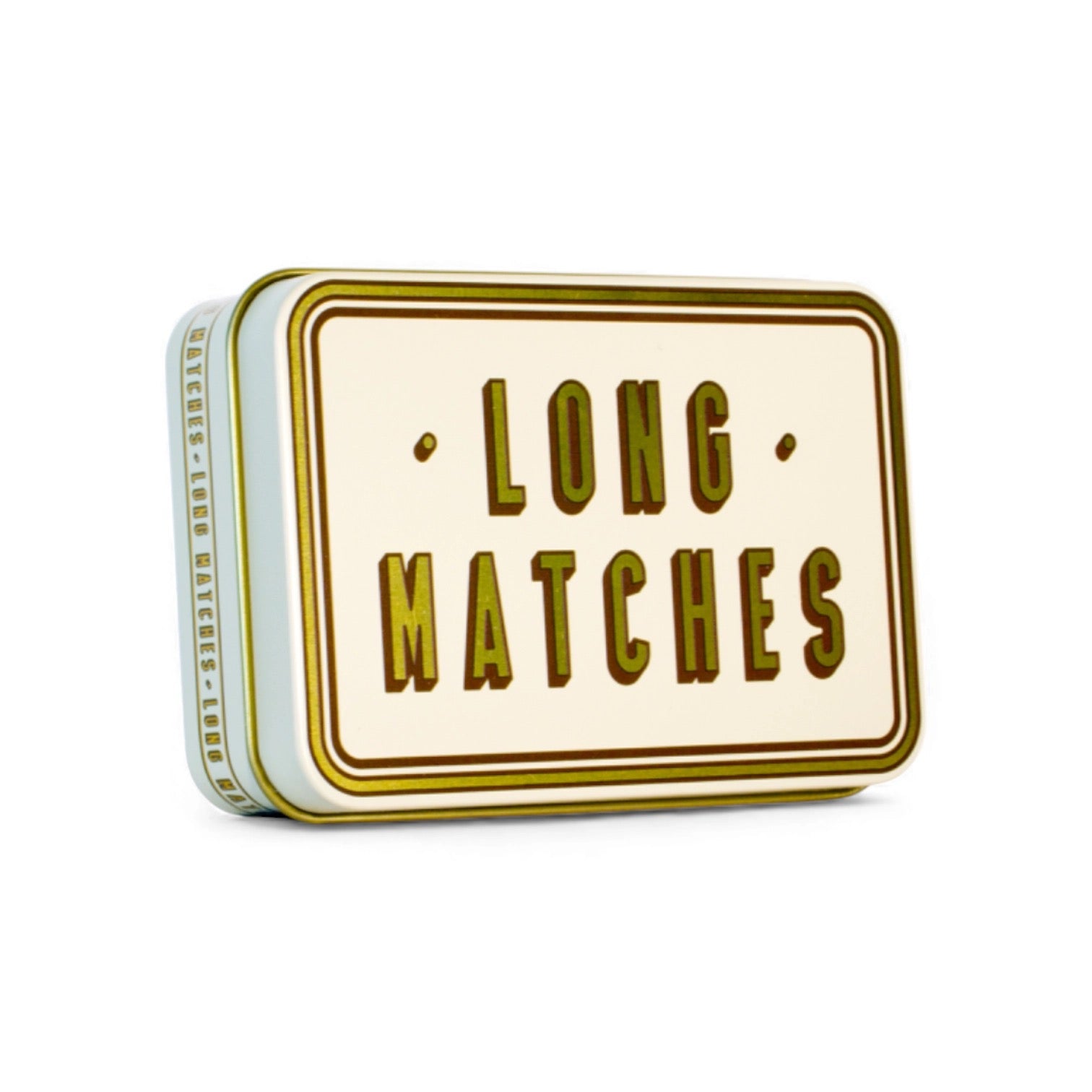 Match Tin — Ivory (60 matches)